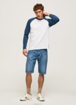 ⁦גברים 4N8XB985 Pepe Jeans jarman חולצת טריקו עם שרוולים ארוכים⁩ – תמונה ⁦2⁩