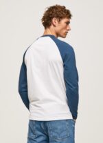 ⁦גברים 4N8XB985 Pepe Jeans jarman חולצת טריקו עם שרוולים ארוכים⁩ – תמונה ⁦4⁩