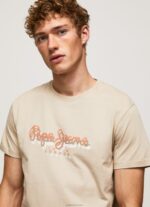 גברים 4N8XB993 Pepe Jeans לֶתֶת חולצה בהדפס לוגו