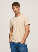 גברים 4N8XB996 Pepe Jeans לֶתֶת חולצת טריקו מכותנה פשוטה