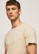 ⁦גברים 4N8XB996 Pepe Jeans לֶתֶת חולצת טריקו מכותנה פשוטה⁩ – תמונה ⁦3⁩