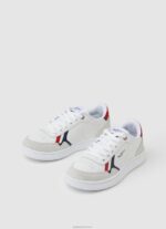 ⁦יֶלֶד 4N8XB1525 Pepe Jeans לבן שחקן בריט נעלי ספורט מעור⁩ – תמונה ⁦3⁩