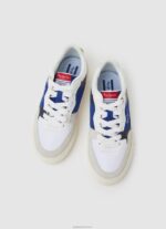 ⁦יֶלֶד 4N8XB1526 Pepe Jeans לבן נעלי ספורט מעור קנטון מאסטר⁩ – תמונה ⁦2⁩