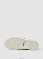 ⁦יֶלֶד 4N8XB1526 Pepe Jeans לבן נעלי ספורט מעור קנטון מאסטר⁩ – תמונה ⁦5⁩
