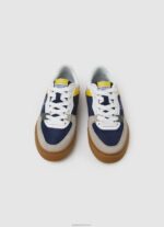 ⁦יֶלֶד 4N8XB1527 Pepe Jeans חיל הים נעלי ספורט מעור קנטון מאסטר⁩ – תמונה ⁦2⁩