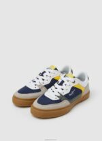 ⁦יֶלֶד 4N8XB1527 Pepe Jeans חיל הים נעלי ספורט מעור קנטון מאסטר⁩ – תמונה ⁦3⁩