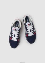 ⁦יֶלֶד 4N8XB1528 Pepe Jeans חיל הים נעלי ספורט משולבות brit heritage⁩ – תמונה ⁦2⁩
