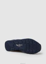 ⁦יֶלֶד 4N8XB1528 Pepe Jeans חיל הים נעלי ספורט משולבות brit heritage⁩ – תמונה ⁦5⁩