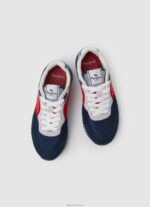 ⁦יֶלֶד 4N8XB1529 Pepe Jeans חיל הים סניקרס בייסיק של לונדון ברייטון⁩ – תמונה ⁦2⁩