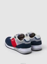 ⁦יֶלֶד 4N8XB1529 Pepe Jeans חיל הים סניקרס בייסיק של לונדון ברייטון⁩ – תמונה ⁦4⁩