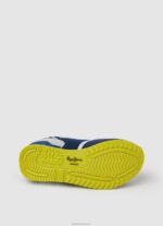 ⁦יֶלֶד 4N8XB1530 Pepe Jeans לבן סניקרס בייסיק של לונדון ברייטון⁩ – תמונה ⁦5⁩
