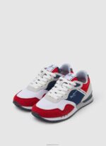 ⁦יֶלֶד 4N8XB1531 Pepe Jeans אָדוֹם לונדון מאי נעלי ספורט משולבות⁩ – תמונה ⁦3⁩
