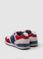 ⁦יֶלֶד 4N8XB1531 Pepe Jeans אָדוֹם לונדון מאי נעלי ספורט משולבות⁩ – תמונה ⁦4⁩