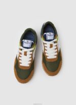 ⁦יֶלֶד 4N8XB1533 Pepe Jeans צָבָא לונדון מאי נעלי ספורט משולבות⁩ – תמונה ⁦2⁩
