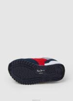 ⁦יֶלֶד 4N8XB1535 Pepe Jeans חיל הים נעלי ריצה בלונדון ברייטון⁩ – תמונה ⁦5⁩