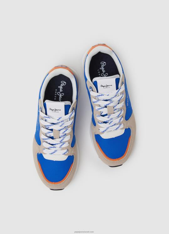 ⁦יֶלֶד 4N8XB1537 Pepe Jeans להיות ב נעלי ריצה של london pro vint⁩ – תמונה ⁦2⁩