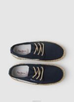 ⁦יֶלֶד 4N8XB1541 Pepe Jeans חיל הים נעלי ספורט תחרה תיירותיות בלוכר⁩ – תמונה ⁦2⁩