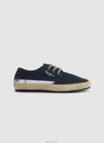 יֶלֶד 4N8XB1541 Pepe Jeans חיל הים נעלי ספורט תחרה תיירותיות בלוכר