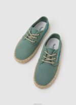 ⁦יֶלֶד 4N8XB1542 Pepe Jeans צָבָא נעלי ספורט תחרה תיירותיות בלוכר⁩ – תמונה ⁦2⁩
