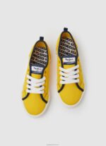 ⁦יֶלֶד 4N8XB1543 Pepe Jeans צהוב רוגבי סניקרס בייסיק של בריידי⁩ – תמונה ⁦2⁩