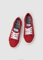 ⁦יֶלֶד 4N8XB1544 Pepe Jeans אָדוֹם סניקרס בייסיק של בריידי⁩ – תמונה ⁦2⁩