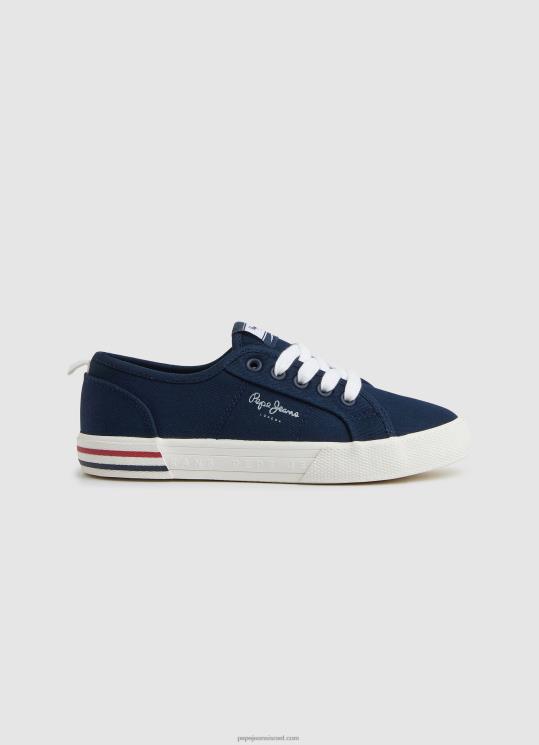 d799d6b6d79cd6b6d793_4n8xb1545_pepe_jeans_d797d799d79c_d794d799d79d_d7a1d7a0d799d7a7d7a8d7a1_d791d799d799d7a1d799d7a7_d7a9d79c_d7.jpg יֶלֶד 4N8XB1545 Pepe Jeans חיל הים סניקרס בייסיק של בריידי – תמונה 1