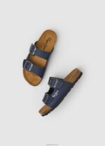⁦יֶלֶד 4N8XB1546 Pepe Jeans חיל הים סנדלים אנטומיים כפולים של קנזס⁩ – תמונה ⁦2⁩