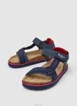 ⁦יֶלֶד 4N8XB1550 Pepe Jeans חיל הים סנדלים אנטומיים של ברלין יום שני⁩ – תמונה ⁦3⁩