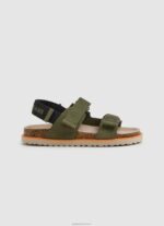 יֶלֶד 4N8XB1551 Pepe Jeans ירוק חאקי סנדלים אנטומיים ברלין שבת