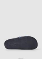 ⁦יֶלֶד 4N8XB1552 Pepe Jeans חיל הים סליידר לוגו כפכפי חוף⁩ – תמונה ⁦5⁩