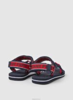 ⁦יֶלֶד 4N8XB1554 Pepe Jeans חיל הים סנדלי טרק ביליארד טייפ⁩ – תמונה ⁦4⁩