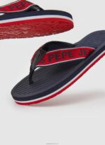 ⁦יֶלֶד 4N8XB1555 Pepe Jeans חיל הים כפכפי אצבע מהחוף⁩ – תמונה ⁦3⁩
