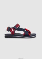 ⁦יֶלֶד 4N8XB1555 Pepe Jeans חיל הים כפכפי אצבע מהחוף⁩ – תמונה ⁦4⁩
