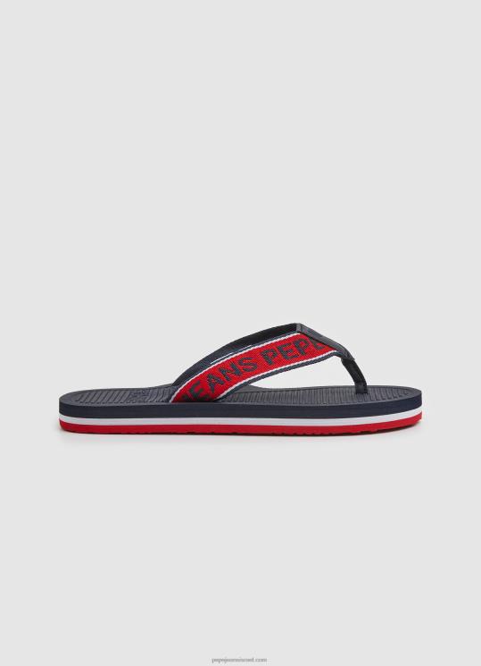d799d6b6d79cd6b6d793_4n8xb1555_pepe_jeans_d797d799d79c_d794d799d79d_d79bd7a4d79bd7a4d799_d790d7a6d791d7a2_d79ed794d797d795d7a3.jpg יֶלֶד 4N8XB1555 Pepe Jeans חיל הים כפכפי אצבע מהחוף – תמונה 1