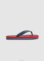יֶלֶד 4N8XB1556 Pepe Jeans אָדוֹם bay beach כפכפי חוף בסיסיים