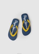 ⁦יֶלֶד 4N8XB1557 Pepe Jeans חיל הים bay beach כפכפי חוף בסיסיים⁩ – תמונה ⁦2⁩