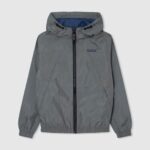 יֶלֶד 4N8XB1568 Pepe Jeans יְצִיקָה מעיל מעיל רוח עם קפוצ'ון