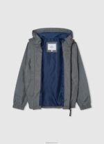⁦יֶלֶד 4N8XB1568 Pepe Jeans יְצִיקָה מעיל מעיל רוח עם קפוצ'ון⁩ – תמונה ⁦3⁩