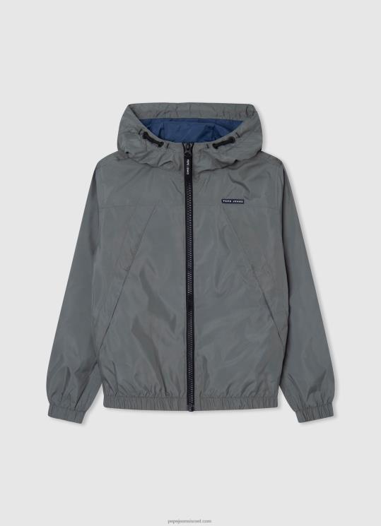 d799d6b6d79cd6b6d793_4n8xb1568_pepe_jeans_d799d6b0d7a6d6b4d799d7a7d6b8d794_d79ed7a2d799d79c_d79ed7a2d799d79c_d7a8d795d797_d7a2d7.jpg יֶלֶד 4N8XB1568 Pepe Jeans יְצִיקָה מעיל מעיל רוח עם קפוצ'ון – תמונה 1