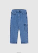 יֶלֶד 4N8XB1572 Pepe Jeans דֵנִים ג'ינס בגזרה רגועה של collin midrise