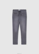 ⁦יֶלֶד 4N8XB1576 Pepe Jeans דֵנִים סוף סוף ג'ינס בגזרה בגזרה נמוכה⁩ – תמונה ⁦4⁩