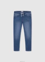 ⁦יֶלֶד 4N8XB1576 Pepe Jeans דֵנִים סוף סוף ג'ינס בגזרה בגזרה נמוכה⁩ – תמונה ⁦5⁩
