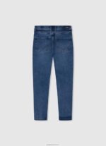 ⁦יֶלֶד 4N8XB1577 Pepe Jeans דֵנִים סוף סוף ג'ינס סקיני בגזרה נמוכה⁩ – תמונה ⁦2⁩
