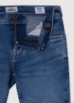 ⁦יֶלֶד 4N8XB1577 Pepe Jeans דֵנִים סוף סוף ג'ינס סקיני בגזרה נמוכה⁩ – תמונה ⁦3⁩