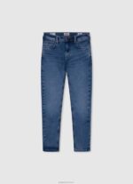 ⁦יֶלֶד 4N8XB1578 Pepe Jeans דֵנִים מכנסי ג'ינס בגזרה בינונית מזוודה⁩ – תמונה ⁦4⁩