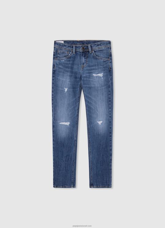 d799d6b6d79cd6b6d793_4n8xb1578_pepe_jeans_d793d6b5d7a0d6b4d799d79d_d79ed79bd7a0d7a1d799_d792d799d7a0d7a1_d791d792d796d7a8d794_d7.jpg יֶלֶד 4N8XB1578 Pepe Jeans דֵנִים מכנסי ג'ינס בגזרה בינונית מזוודה – תמונה 1