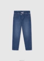 ⁦יֶלֶד 4N8XB1581 Pepe Jeans סטודיו אדום מגשר עם קפוצ'ון כותנה⁩ – תמונה ⁦4⁩