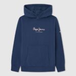 יֶלֶד 4N8XB1582 Pepe Jeans jarman מגשר עם קפוצ'ון כותנה