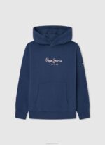 יֶלֶד 4N8XB1582 Pepe Jeans jarman מגשר עם קפוצ'ון כותנה