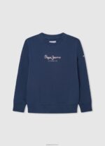 ⁦יֶלֶד 4N8XB1593 Pepe Jeans אוזי מגשר כותנה לוגו מודפס⁩ – תמונה ⁦4⁩